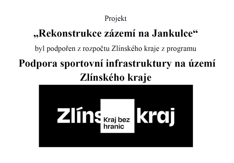 Rekonstrukce zázemí na Jankulce ZLK Rekonstrukce zázemí na Jankulce ZLK